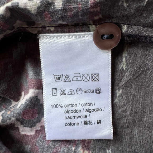 NWoT Anthropology Rose Garden button up dress, shirt size small - Picture 3 of 4